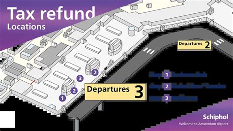 schiphol tax refund desk.